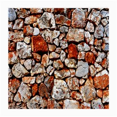 Stone Wall Wall Texture Drywall Stones Rocks Medium Glasses Cloth (2 Sides) by artworkshop