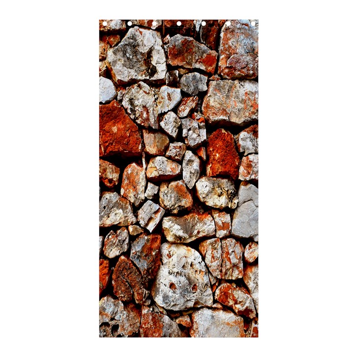 Stone Wall Wall Texture Drywall Stones Rocks Shower Curtain 36  x 72  (Stall) 