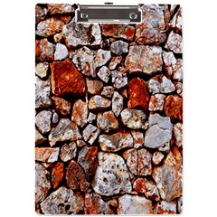 Stone Wall Wall Texture Drywall Stones Rocks A4 Clipboard