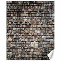 Wall Stone Wall Brick Wall Stoneworks Masonry Canvas 16  X 20  by artworkshop