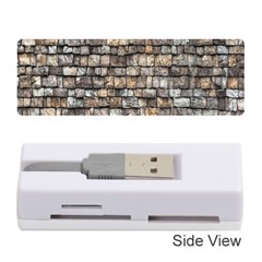 Wall Stone Wall Brick Wall Stoneworks Masonry Memory Card Reader (stick) by artworkshop