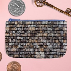 Wall Stone Wall Brick Wall Stoneworks Masonry Large Coin Purse by artworkshop