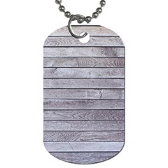 Wood Wooden Wall Wooden Boards Wall Boards Wall Dog Tag (one Side) by artworkshop