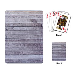 Wood Wooden Wall Wooden Boards Wall Boards Wall Playing Cards Single Design (rectangle) by artworkshop