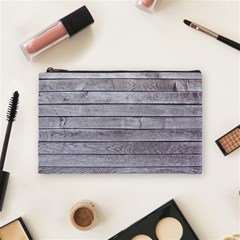 Wood Wooden Wall Wooden Boards Wall Boards Wall Cosmetic Bag (medium) by artworkshop