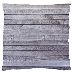 Wood Wooden Wall Wooden Boards Wall Boards Wall Large Flano Cushion Case (one Side)