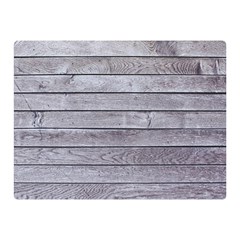 Wood Wooden Wall Wooden Boards Wall Boards Wall Double Sided Flano Blanket (mini)  by artworkshop