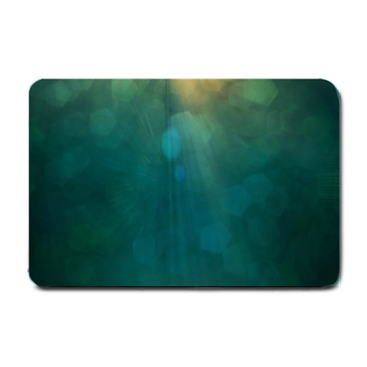 Background Green Small Doormat 