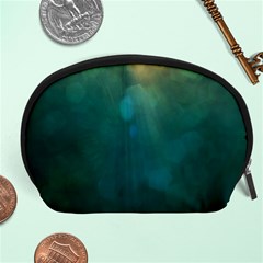 Background Green Accessory Pouch (large) by nate14shop