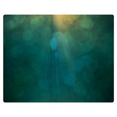 Background Green Double Sided Flano Blanket (medium)  by nate14shop