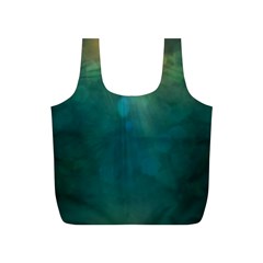 Background Green Full Print Recycle Bag (s) by nate14shop