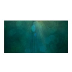 Background Green Satin Wrap 35  X 70  by nate14shop