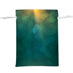 Background Green  Lightweight Drawstring Pouch (xl) by nate14shop