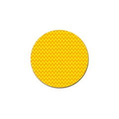 Polkadot Gold Golf Ball Marker by nate14shop