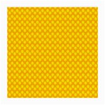 Polkadot Gold Medium Glasses Cloth (2 Sides) Front