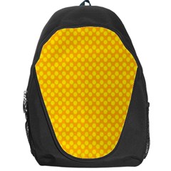 Polkadot Gold Backpack Bag by nate14shop