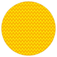 Polkadot Gold Round Trivet