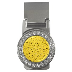 Polkadot Yellow Money Clips (CZ) 