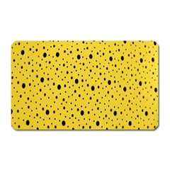 Polkadot Yellow Magnet (Rectangular)