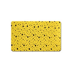 Polkadot Yellow Magnet (Name Card)