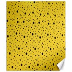 Polkadot Yellow Canvas 20  x 24  19.57 x23.15  Canvas - 1