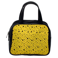 Polkadot Yellow Classic Handbag (One Side)