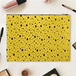 Polkadot Yellow Cosmetic Bag (XL) Back