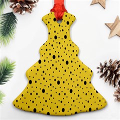 Polkadot Yellow Ornament (Christmas Tree) 