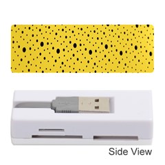 Polkadot Yellow Memory Card Reader (Stick)