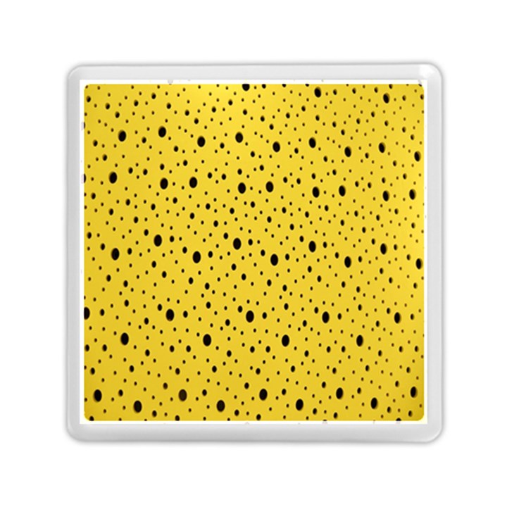 Polkadot Yellow Memory Card Reader (Square)