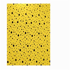 Polkadot Yellow Large Garden Flag (Two Sides)