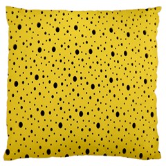 Polkadot Yellow Large Cushion Case (One Side)