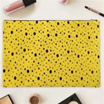 Polkadot Yellow Cosmetic Bag (XXL) Back