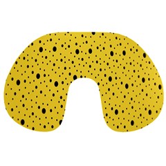 Polkadot Yellow Travel Neck Pillow