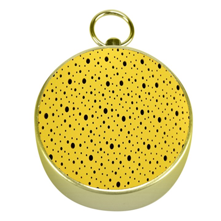 Polkadot Yellow Gold Compasses