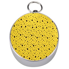 Polkadot Yellow Silver Compasses by nate14shop