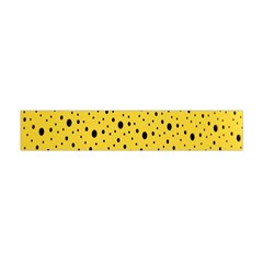 Polkadot Yellow Flano Scarf (Mini)