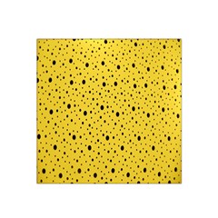 Polkadot Yellow Satin Bandana Scarf 22  x 22 