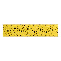 Polkadot Yellow Velvet Scrunchie by nate14shop