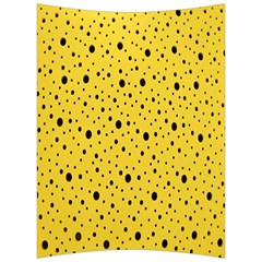 Polkadot Yellow Back Support Cushion