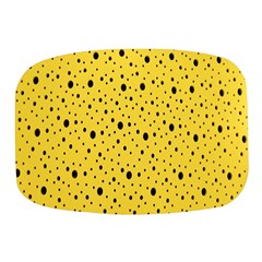 Polkadot Yellow Mini Square Pill Box