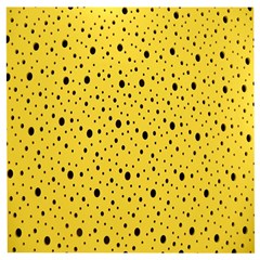 Polkadot Yellow Wooden Puzzle Square