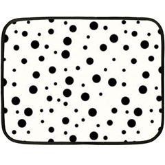 Motif-polkadot-001 Fleece Blanket (mini) by nate14shop