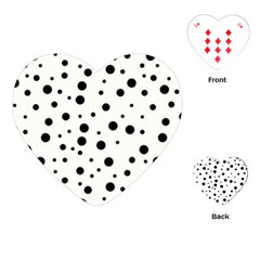 Motif-polkadot-001 Playing Cards Single Design (heart)