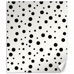 Motif-polkadot-001 Canvas 20  X 24  by nate14shop