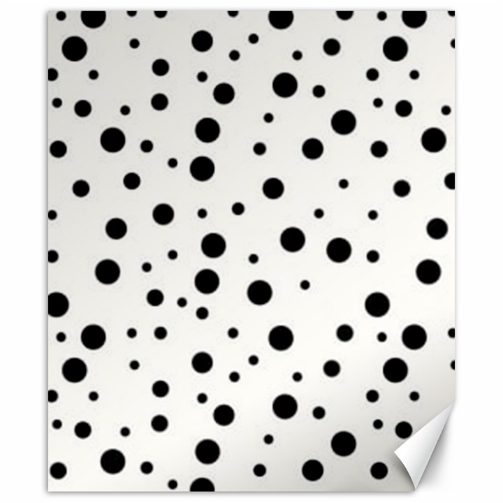 Motif-polkadot-001 Canvas 20  x 24 