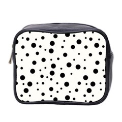 Motif-polkadot-001 Mini Toiletries Bag (two Sides) by nate14shop