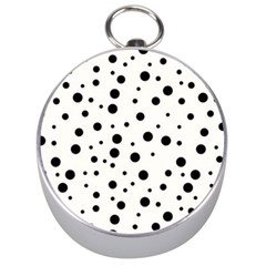 Motif-polkadot-001 Silver Compasses by nate14shop