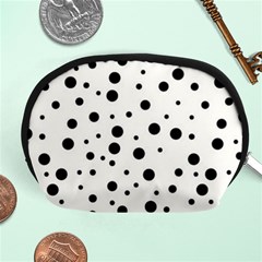 Motif-polkadot-001 Accessory Pouch (medium) by nate14shop