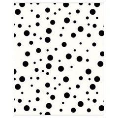 Motif-polkadot-001 Drawstring Bag (small) by nate14shop